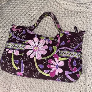 Vera Bradley Gabby Tote Purple Punch GUC